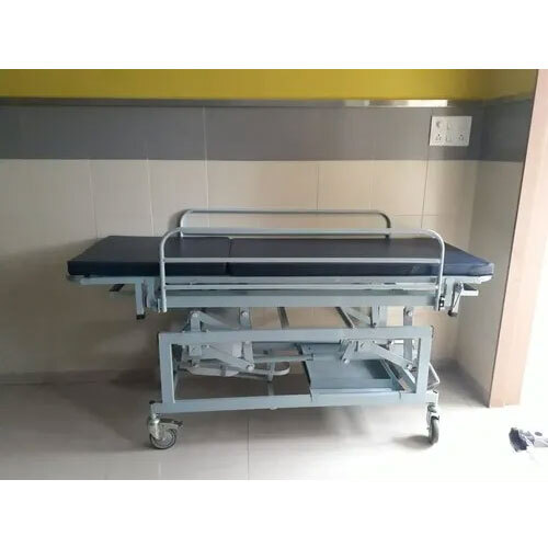 Hospital Bed Mattress - Mild Steel, 33x72x22 Inch, White Color | New, Foldable Design for Easy Storage and Transport