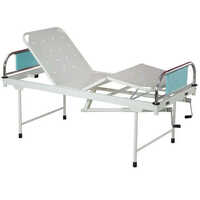 Fowler Position Bed - Metal, 36'78"x22" Inch, White | Portable, Manual Adjustment, Comfort For All Heights