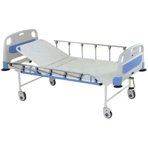 Hospital Deluxe Fowler Bed - Color: White