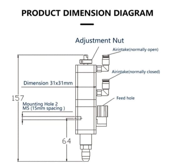 Suck Back Type Dispensing Valve
