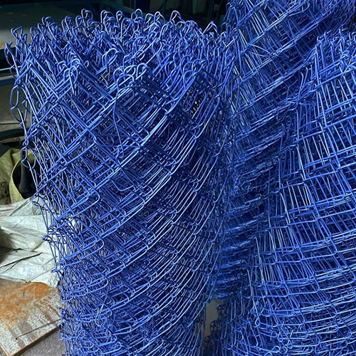 Blue Barbed Wire Netting