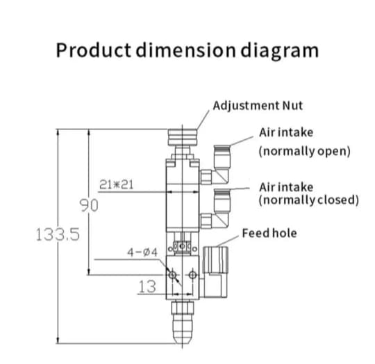 Pin Type Dispensing Valve