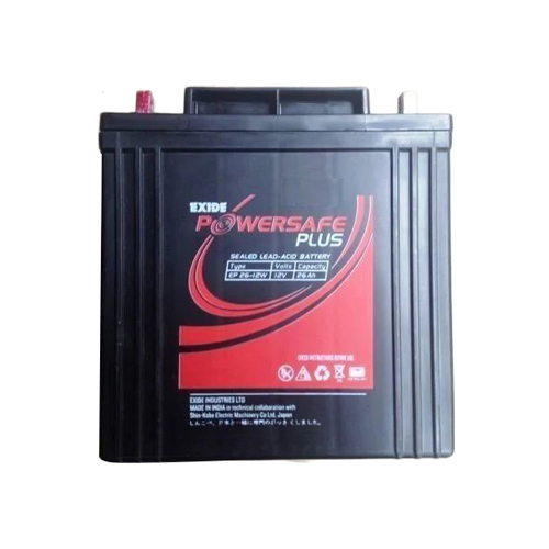 26Ah 12 Volt Smf Battery - Sealed Type: Standard