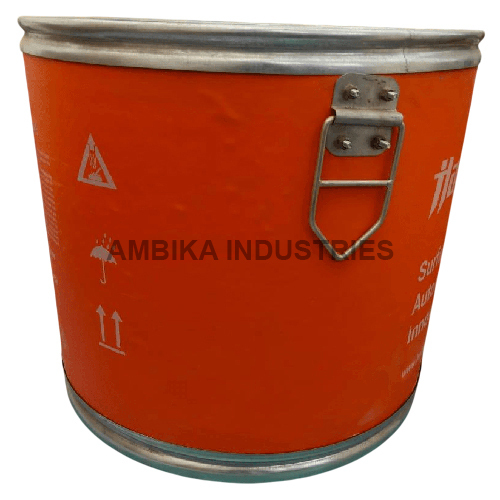 Fibre Drums With Inside Core - Color: Red