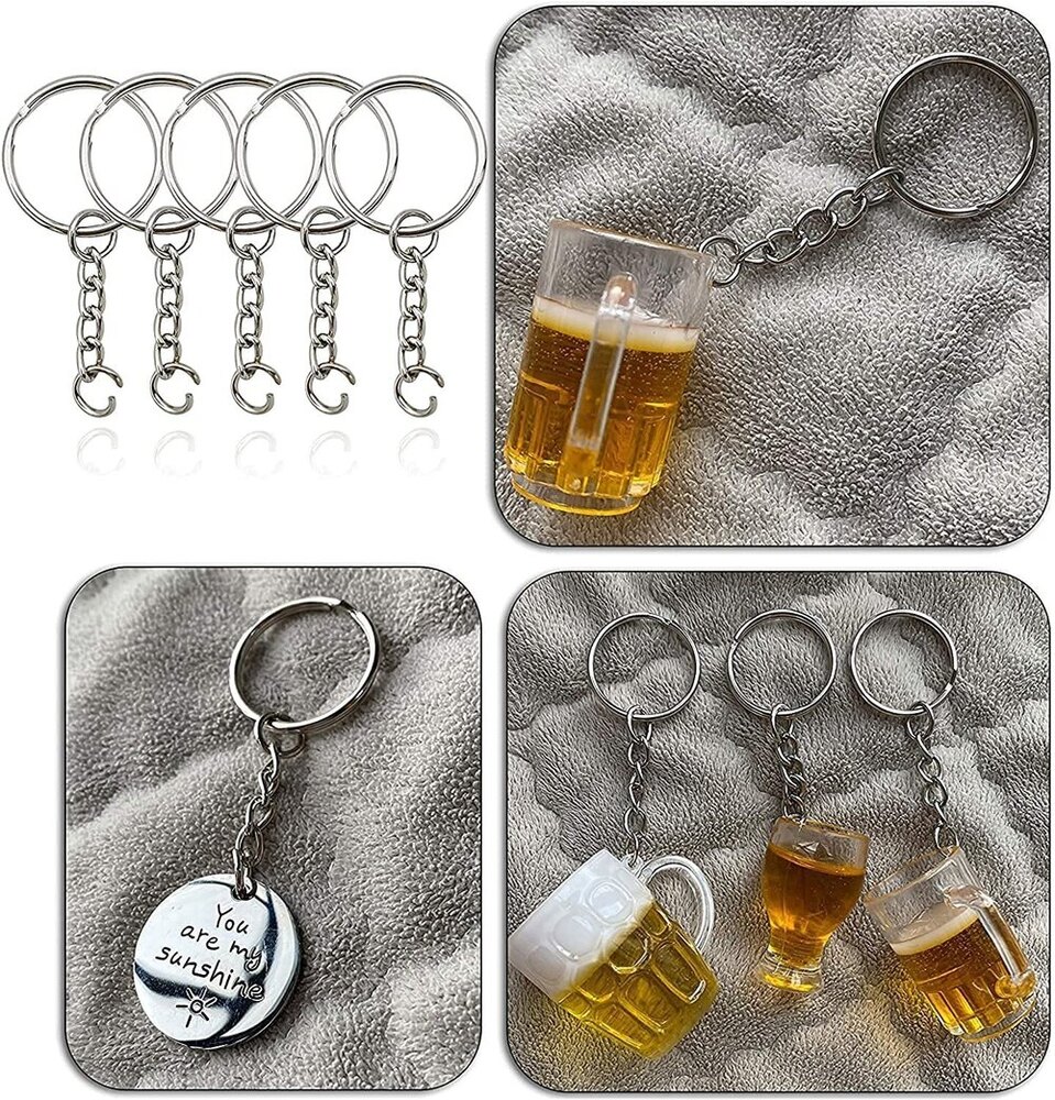 Keychain Ring - Material: Stainless Steel