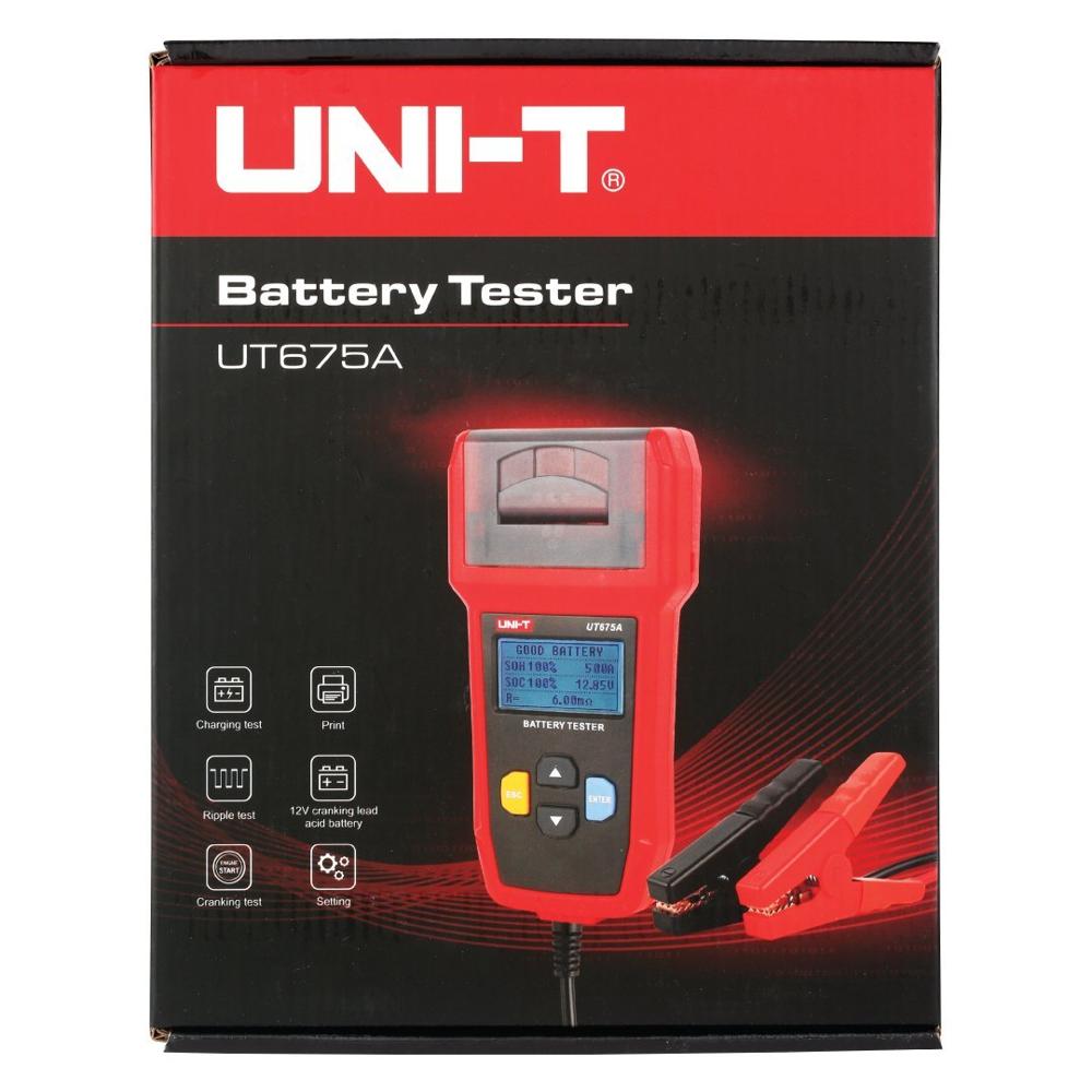 Uni-t Ut675a Digital Battary Tester