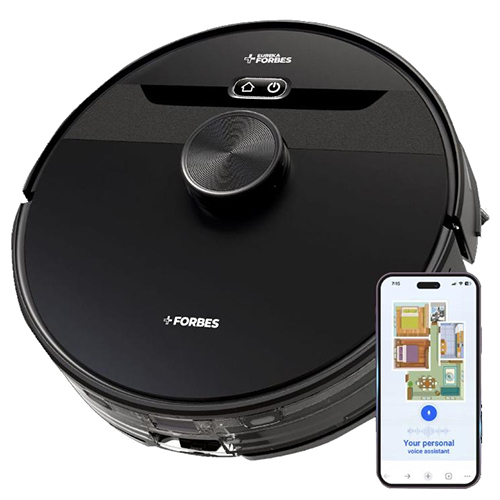 Forbes Smart Clean With Home Mapping Pro Vaccum Cleaner - Color: Black