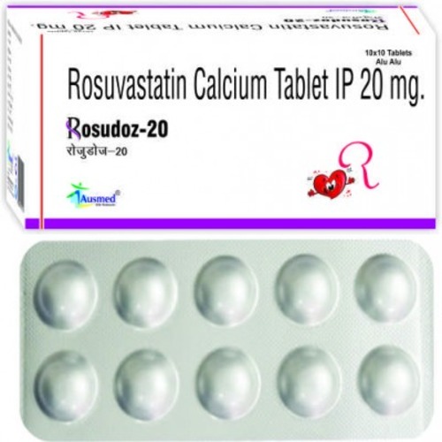 Rosuvastatin Calcium 20 Mg - Drug Type: General Medicines