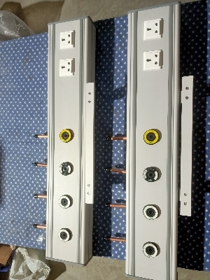 Icu Bed Head Panel - Base Material: Metal Base