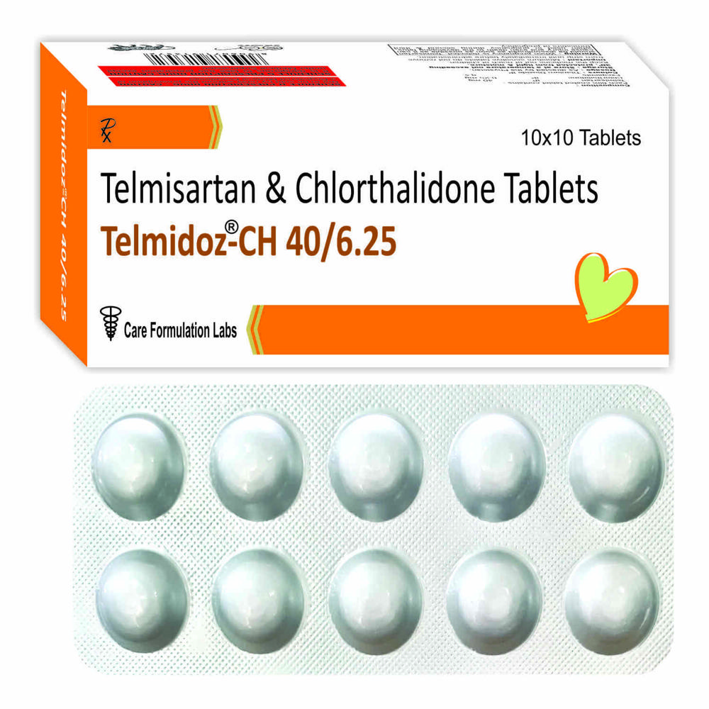 Telmisartan IP 40 mg Chlorthalidone IP 6.25 mg