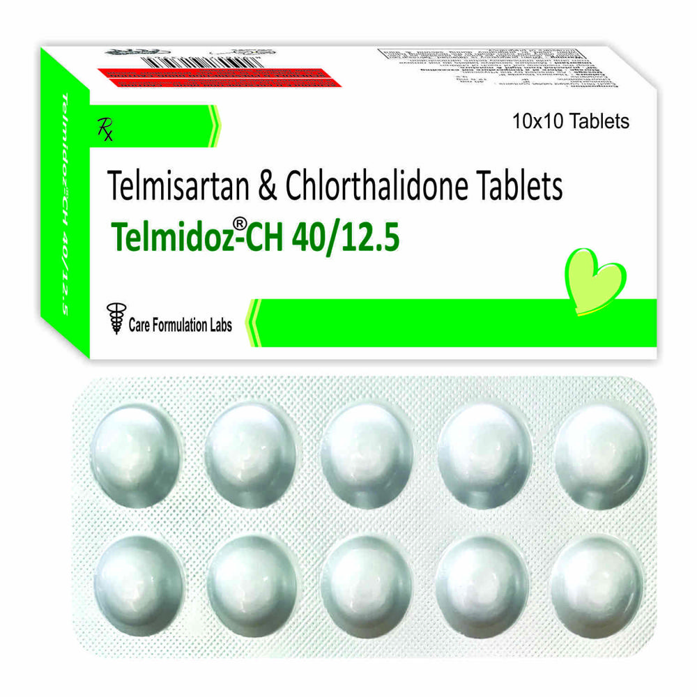 Telmisartan IP 40 mg Chlorthalidone IP 12.5 mg