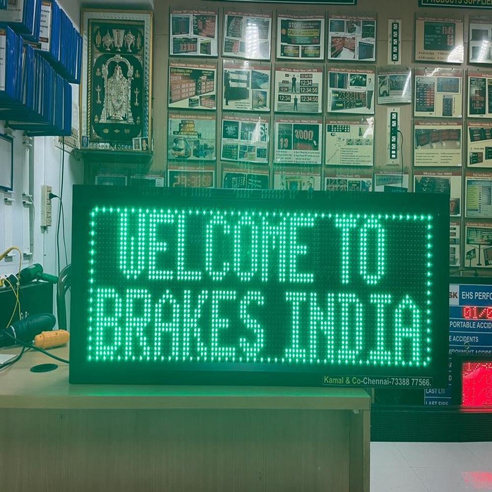 एलईडी सामान्य जानकारी संदेश प्रदर्शन बोर्ड