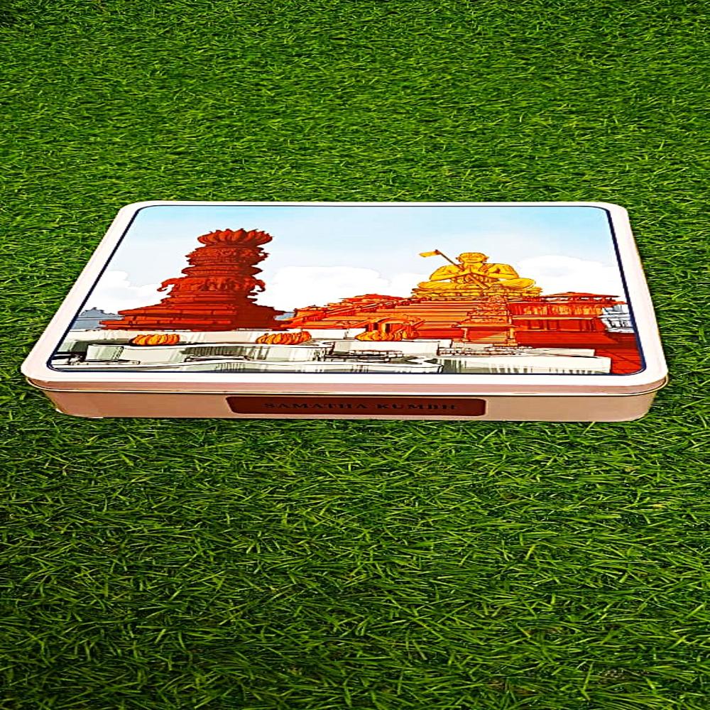 Temple Prasad Tin, Temple Prasadam Tin - Capacity: 500gm Kg