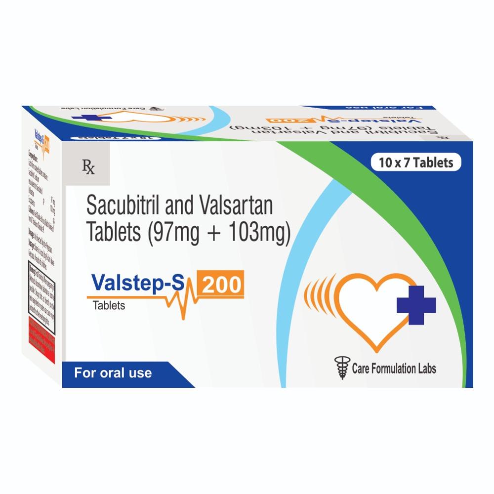 Sacubitril Sodium , equivalent to Sacubitril 97mg valsartan IP 103mg