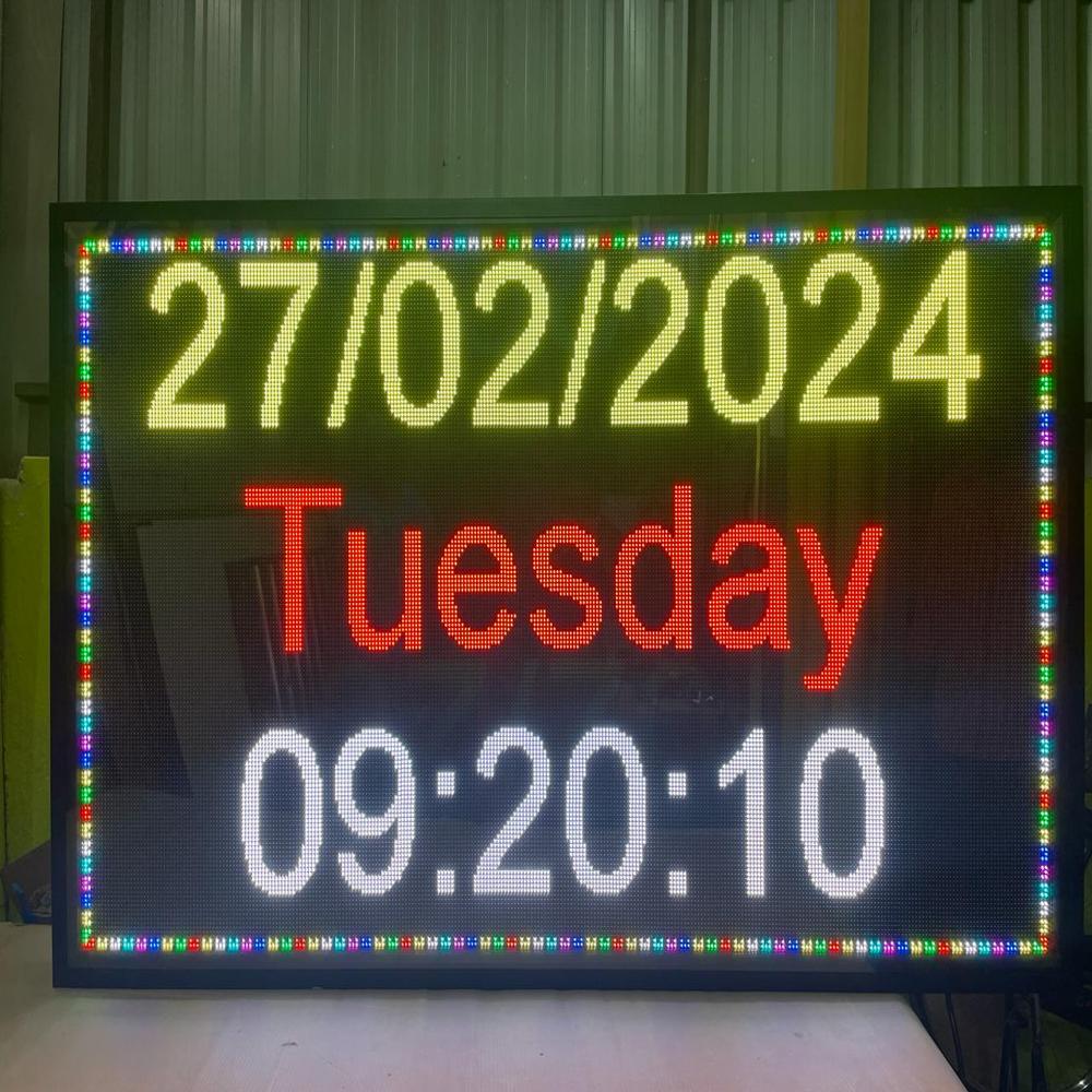 LED Industrial Hazardous Pollution Display Board