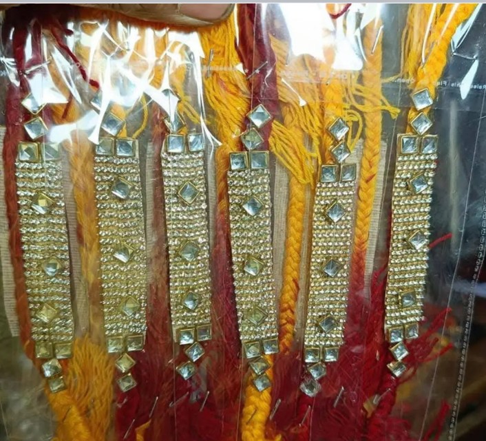 Designer Fancy Rakhi - Color: Multicolor