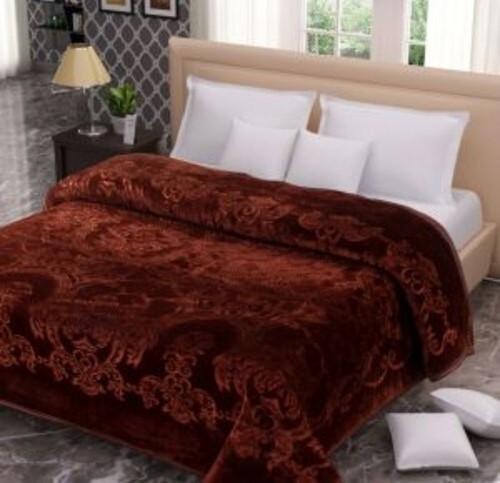 Normal Plain Mink Blankets - 100% Polyester, 220x250 Cm, Assorted Plain Colors | Woven, Fleece Fabric, Lightweight 1.5 To 8kg, Suitable For Adults, Babies, Children, Ideal For Home, Hotel, Military, Hospital