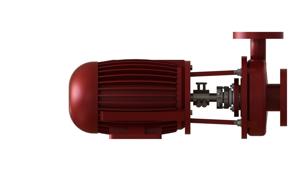 Industrial Ss304  Monoblock Pumps - Flow Rate: Upto 150 Ma /Hr