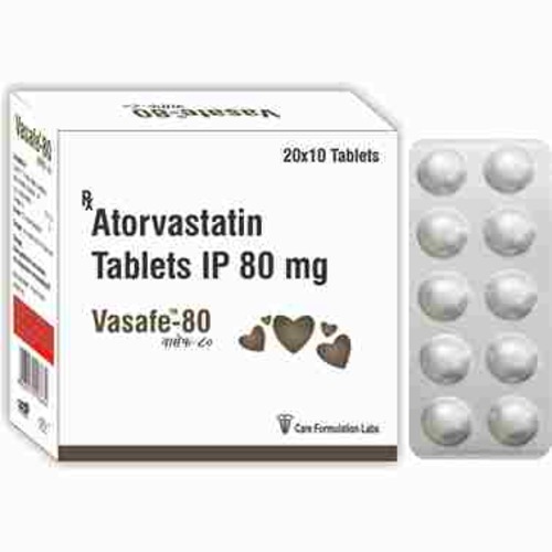 Atorvastatin Calcium IP 80 mg