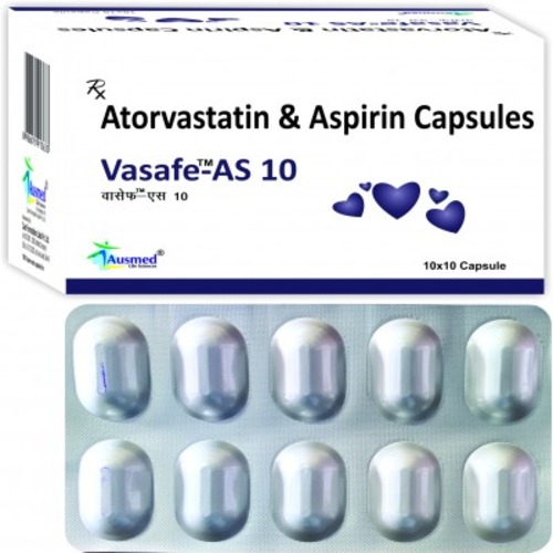 Atorvastatin Calcium IP Eq.to Atorvastatin 10 mg (As Granules) Aspirin IP 75 mg (As Gastro Resistant Tablet)