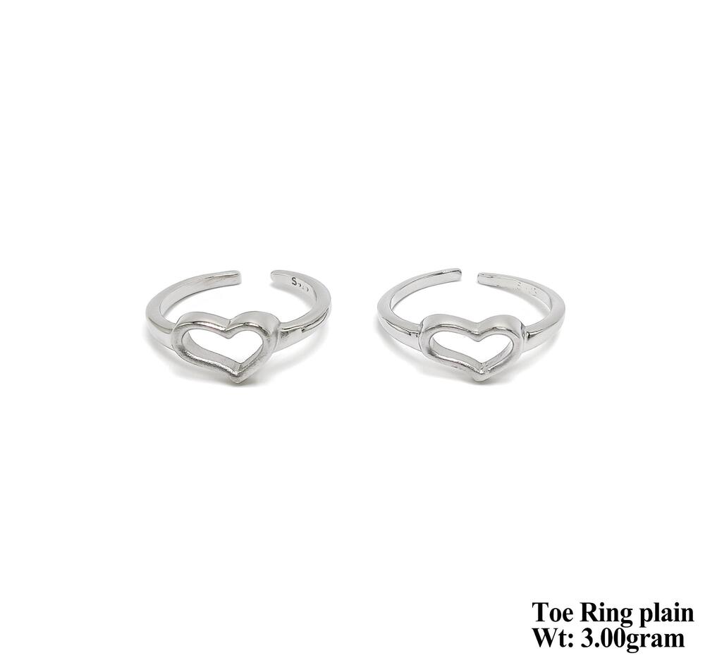Silver 92.5 Toe Ring
