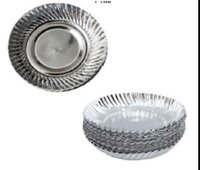 Silver Paper Plate No,0