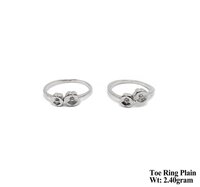 Silver 92.5% Toe Ring
