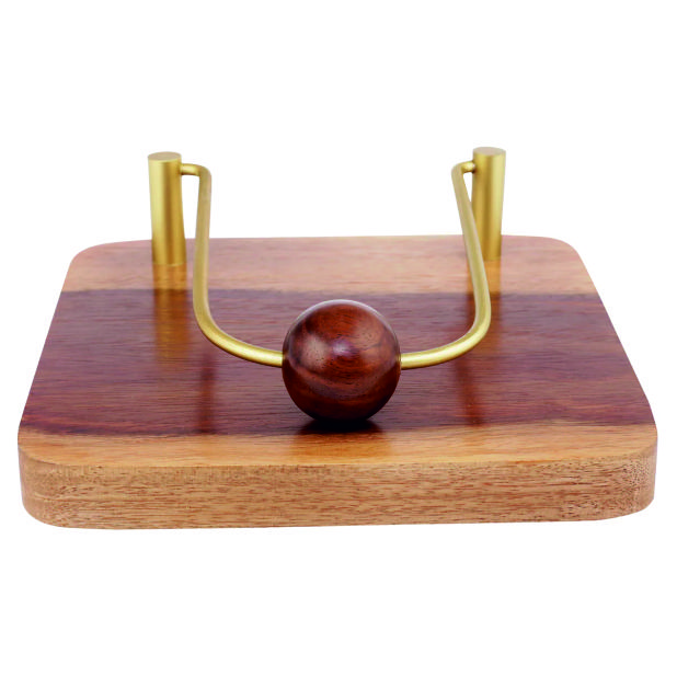  WOODEN NAPKIN STAND 