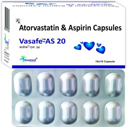 Atorvastatin Calcium IP Eq.to Atorvastatin 20 mg (As Granules) Aspirin IP 75 mg (As Gastro Resistant Tablet)