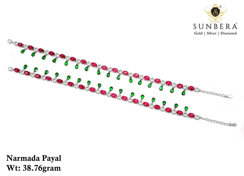 New Design 92.5 Silver Anklets