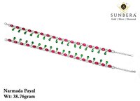 New Design 92.5 Silver Anklets