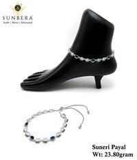 New Design 92.5 Silver Anklets