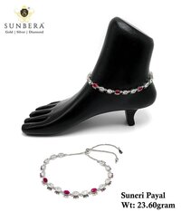 New Design 92.5 Silver Anklets