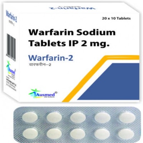 Warfarin Sodium Clathrate IP  (Anhydrous)  2 mg