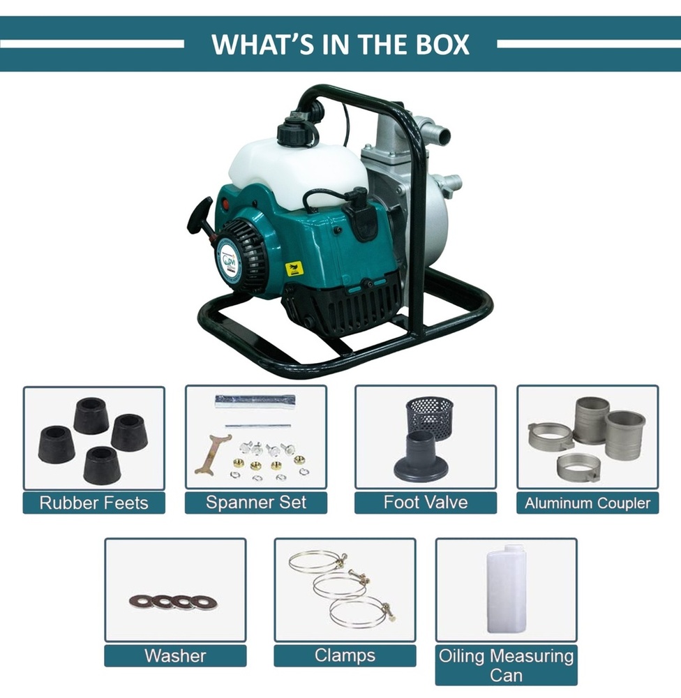 1 Inch Portable Petrol Water Pump