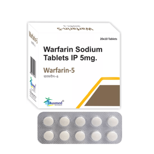 Warfarin Sodium Clathrate IP Eq.to (Anhydrous)  5 mg