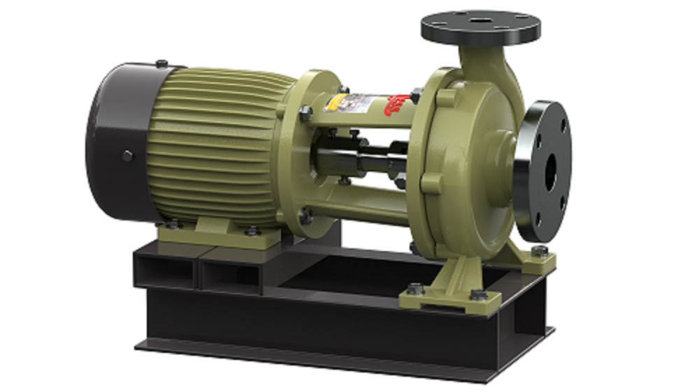 Industrial Metallic Monoblock Pumps - Flow Rate: Upto 150 Ma /Hr
