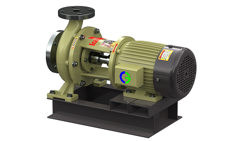Industrial Metallic Monoblock Pumps - Flow Rate: Upto 150 Ma /Hr