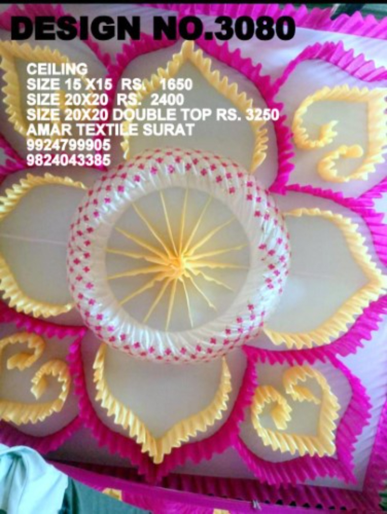 Wedding Ceiling Pandal - Color: All In Stock