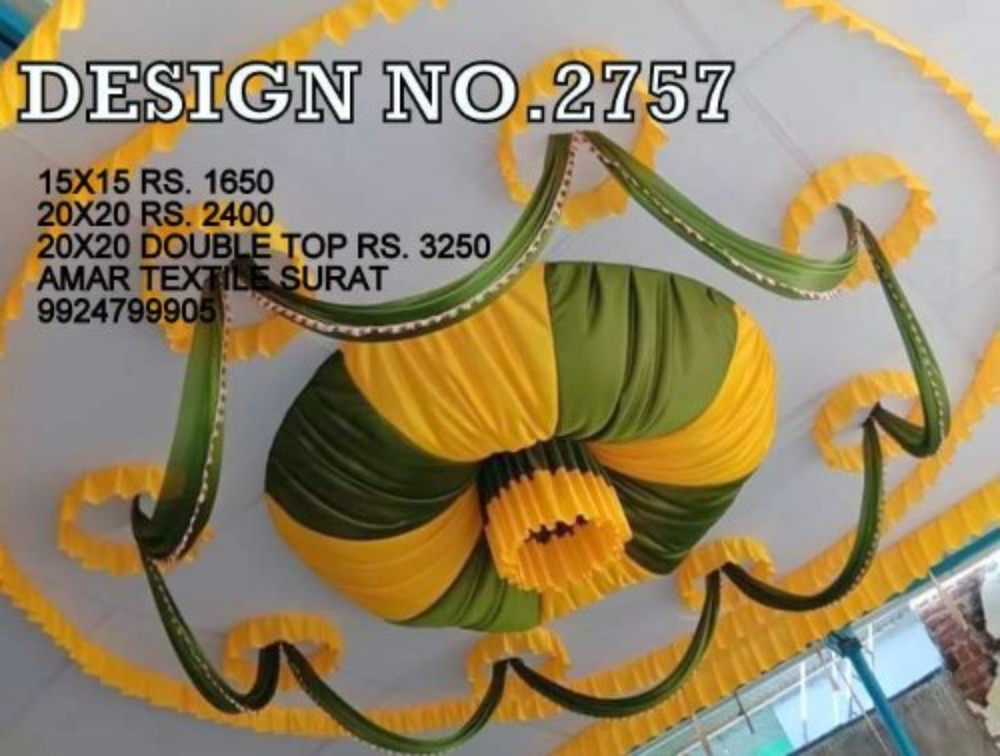 Wedding Ceiling Pandal - Color: All In Stock
