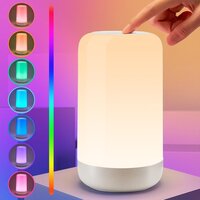 Rechargeable Dimmable Table Lamp - Color: Multicolor