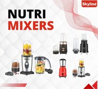 Skyline Nutri Mix 400 Watts  Compact Blender & Grinder with Dual Jar Convenience