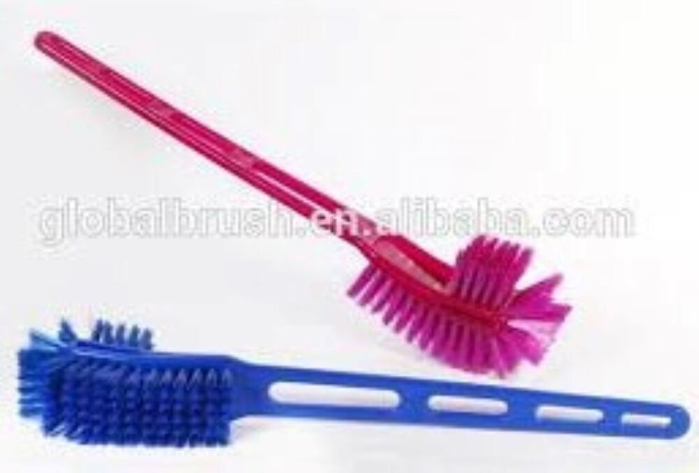 Toilet Hockey Brush Double