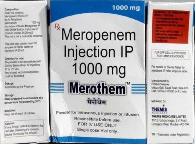 MEROTHEM 1000MG