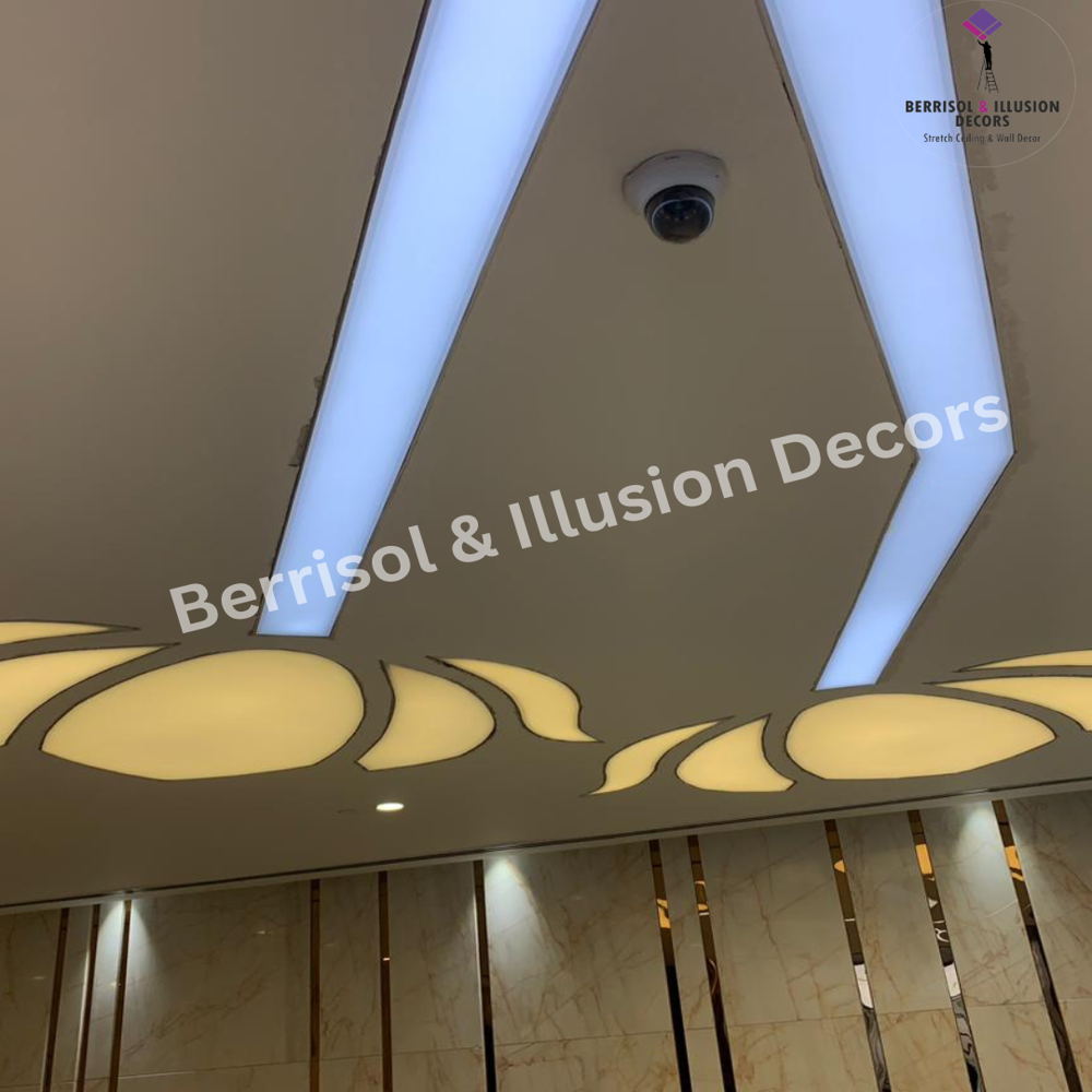 Round Translucent Stretch Ceiling