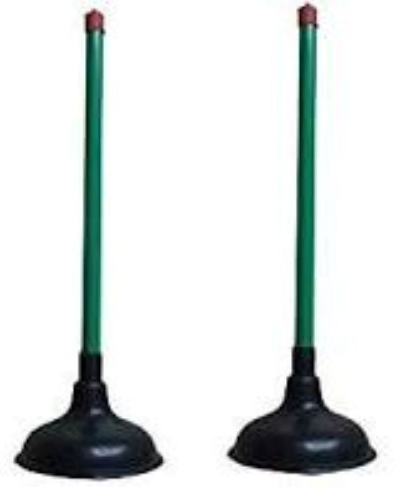 Chokup Pump - Plastic, 25grm , Black - Direct Use Tool For Clearing Clogs In Toilets, Sinks, And Drains