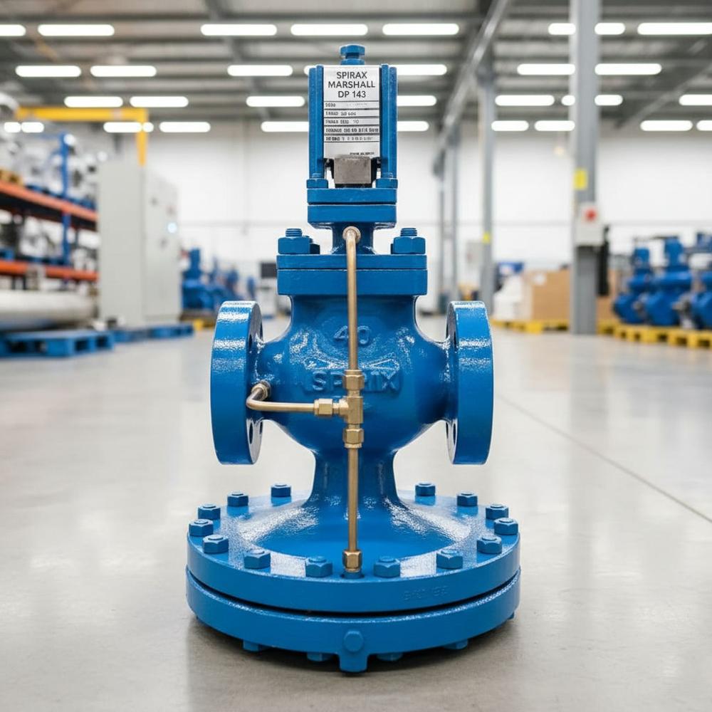 40 Mm Spirax Marshall Make A216 Gr.Wcb Pilot Operated Pressure Reducing Valve Dp143 - Application: Steam