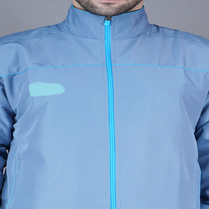 Track Suit Active|L.Grey Cyan