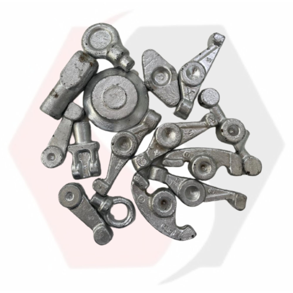 Ball Joint Components - Color: Silver