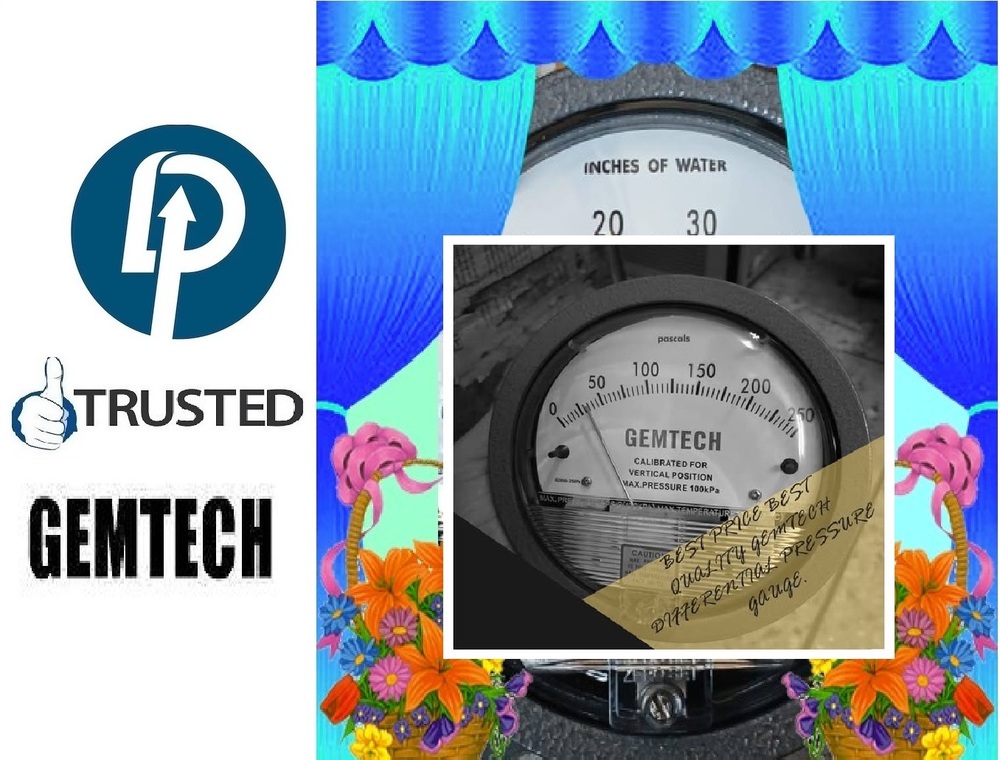 Leading Supplier of GEMTECH_Differential Pressure Gauge In Jaydev Vihar Bhubaneswar - Industrial Area Kalinga Nagar Odisha